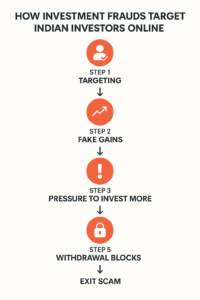Step by Step process of investment scam